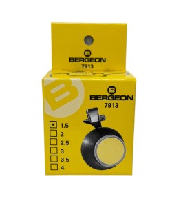 Bergeon 7913-1.5 eyeglass watchmaker loupe with clip 6.7x