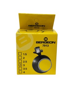Bergeon 7913-3 eyeglass watchmaker loupe with clip 3.3x