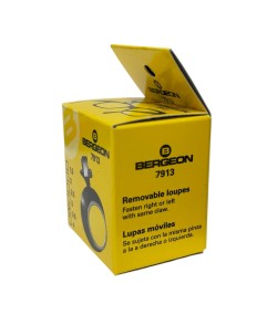Bergeon 7913-3.5 eyeglass watchmaker loupe with clip 2.8x