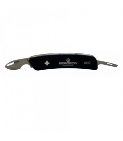 Bergeon 8403 watchmaker knife with spring bar tool for straps