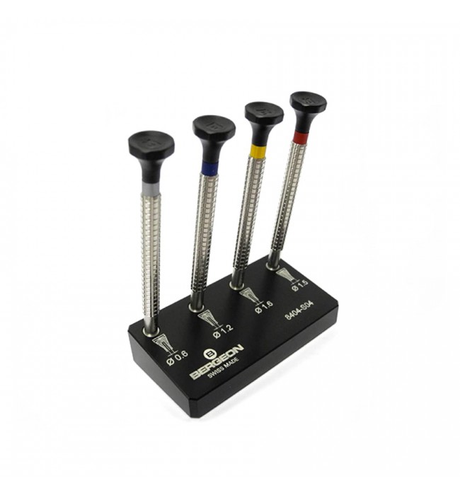 Bergeon 8404-S04 set of 4 watch hand fitting tool