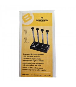 Bergeon 8404-S04 set of 4 watch hand fitting tool