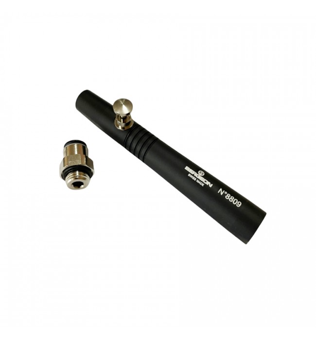 Bergeon 8809-RD vacuum dust pen with straight connector