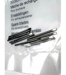 Bergeon 30080-A-10 DI 1.20 Steel Screwdriver Blades - Pack of 10