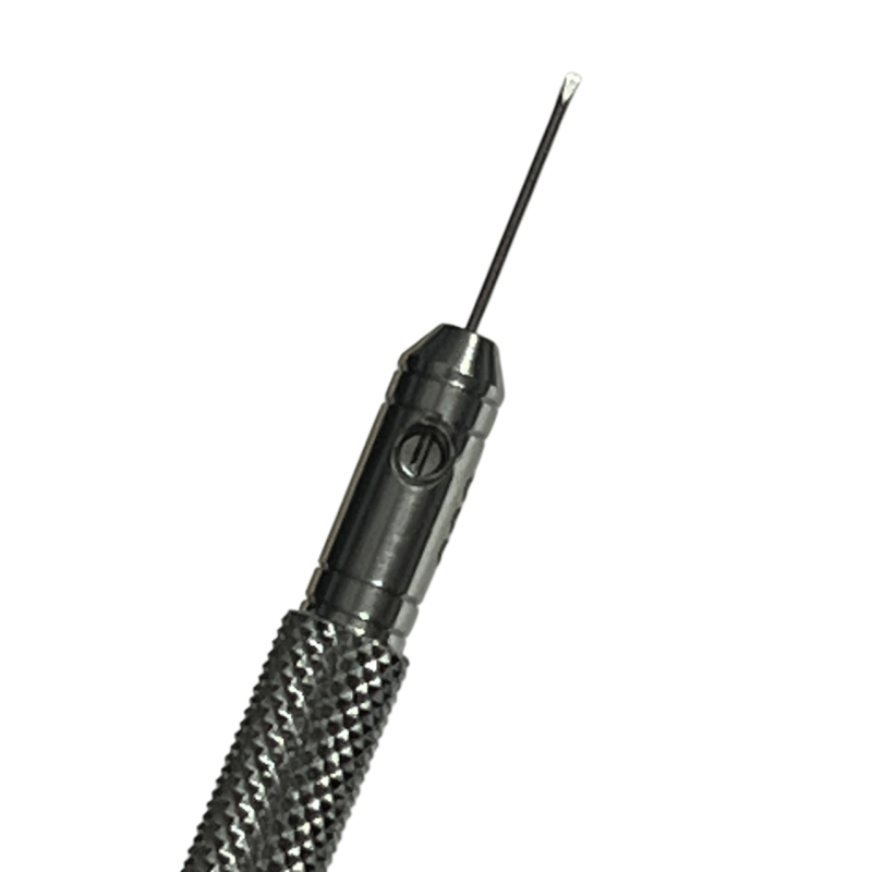 Bergeon 30080-01 Watchmaker Screwdriver 0.50mm Хромирано покритие Швейцарски прецизен инструмент (Оранжев) Bergeon 30080-01 Watchmaker Screwdriver 0.50mm Хромирано покритие Швейцарски прецизен инструмент (Оранжев)