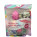 Makeup Brushes, 4 Makeup Sponges & 1 Brush Cleaner Set - Rose Gold BESTOPE