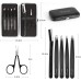 BESTOPE Eyebrow Tweezers Professional Set 6 Pcs