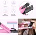 BESTOPE Hair Curling Iron with 3 Barrels - Pink