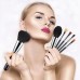 Makeup Brushes, 4 Makeup Sponges & 1 Brush Cleaner Set - Rose Gold BESTOPE