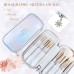 Makeup Brushes with Shiny Case Mermaid BESTOPE 10 Pcs