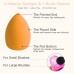 Makeup Brushes, 4 Makeup Sponges & 1 Brush Cleaner Set - Rose Gold BESTOPE
