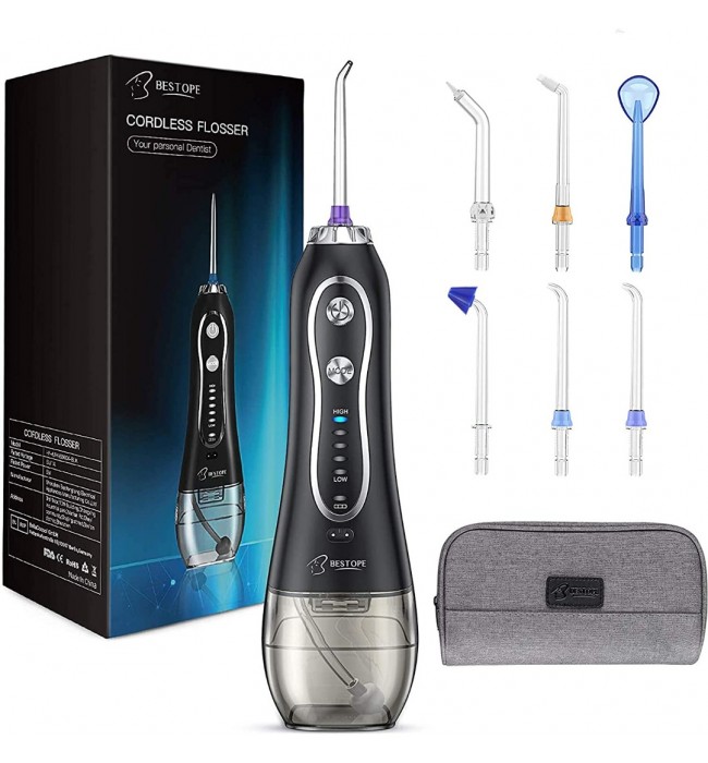 BESTOPE Electric Water Flosser, Black