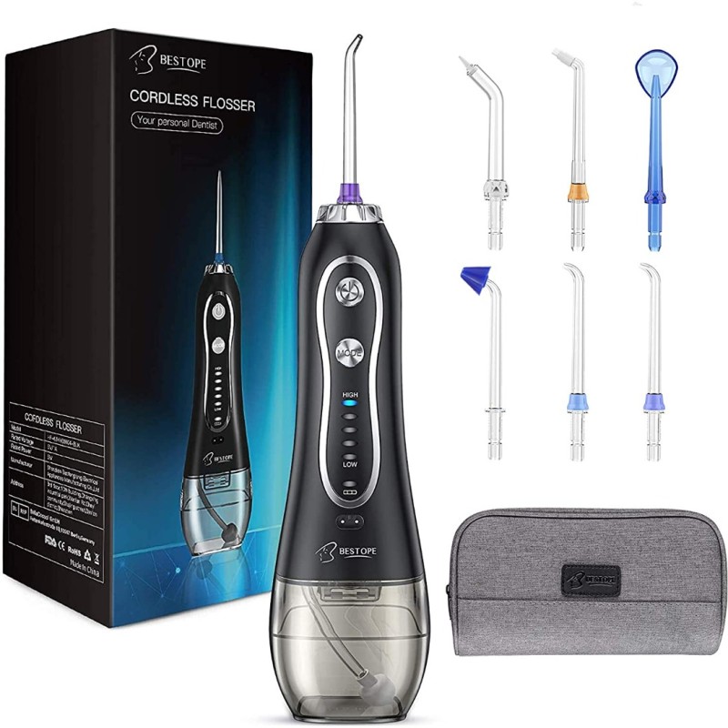 BESTOPE Electric Water Flosser, Black BESTOPE Electric Water Flosser, Black
