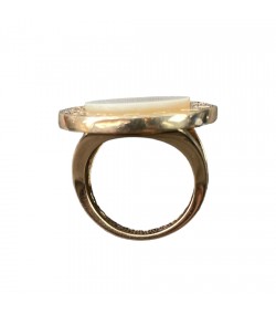 Big Blvgari 18k gold ring