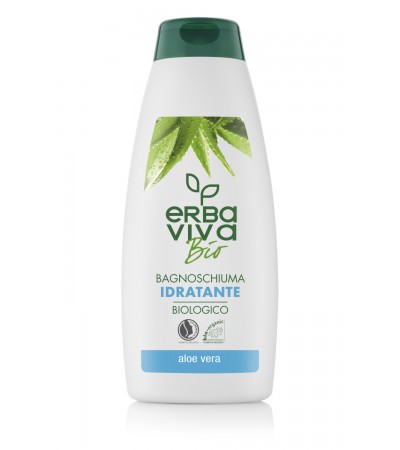 Hydrating Shower Gel with Aloe Vera Erba Viva Bio 500 ml