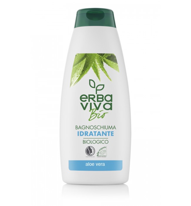Hydrating Shower Gel with Aloe Vera Erba Viva Bio 500 ml