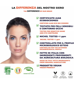 Organic Vitamin C Serum & Hyaluronic Acid for Face, Neck and Eye contour 60 ml. Florence Organics
