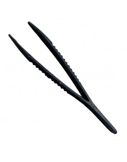 Black plastic tweezers for quartz e ...