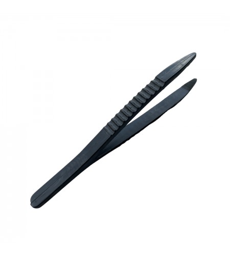 Black plastic tweezers for quartz e ...
