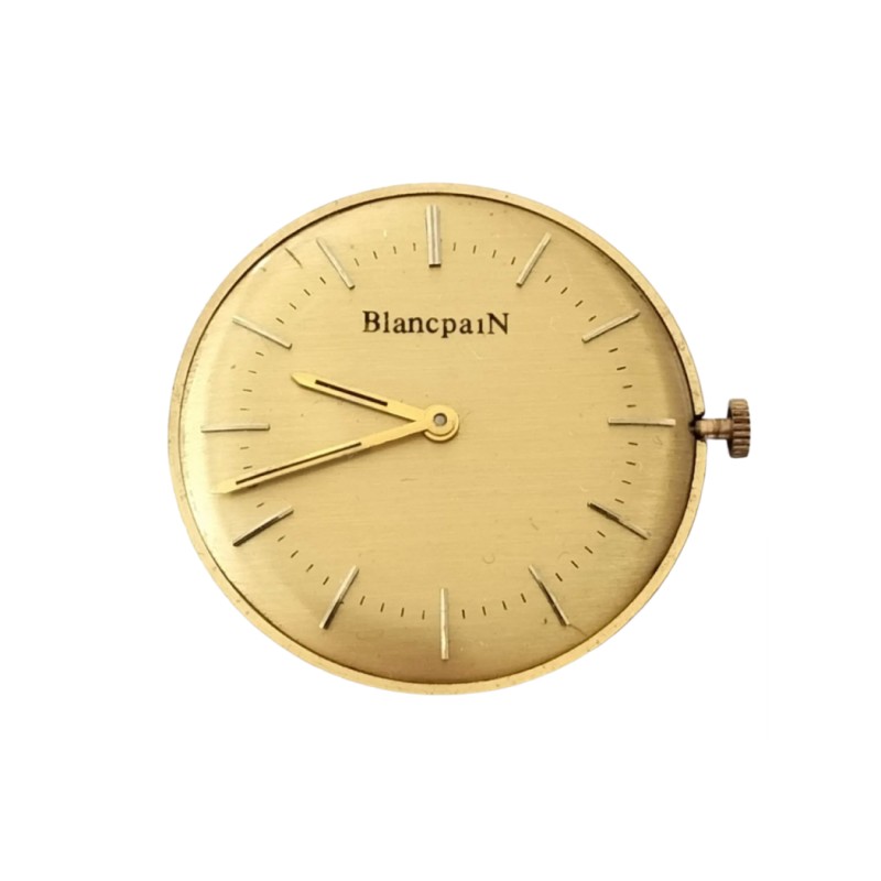 Златен механизъм Blancpain R.530 в работно състояние Златен механизъм Blancpain R.530 в работно състояние