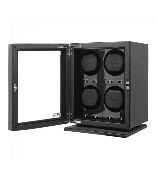 BLDC-B04 Watch winder for 4 watches, black