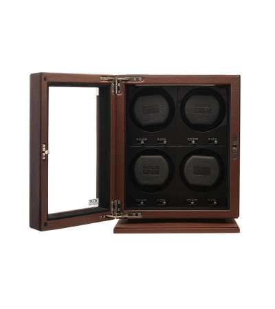 BLDC-B04 Watch winder for 4 watches, dark brown