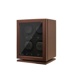 BLDC-B04 Watch winder for 4 watches, dark brown