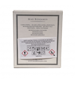 Blue Azure Luxury Natural Candle Refill – Max Benjamin