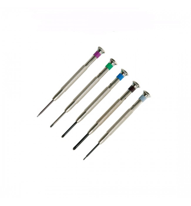 Boley cross slot set of 5 screwdrivers