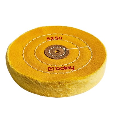 Augusta high-Gloss polishing Buffing Cotton disc 5x50 Germany