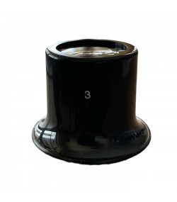 Лупа за часовник Boley N3 с черна рамка 3.3x