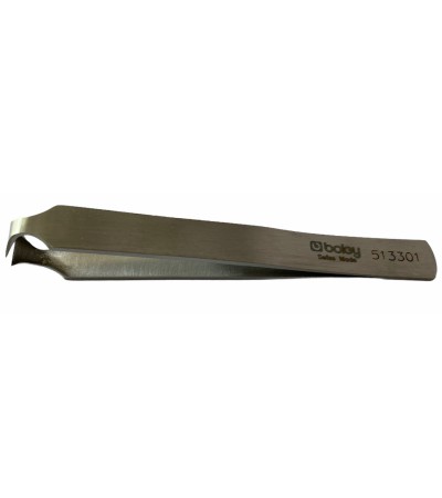 Boley nickel plated steel cutting tweezers 110 mm