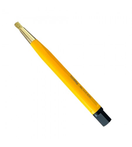 Boley scratch brush of brass with a ...