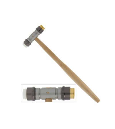 Boley small combined hammer in nylon and brass