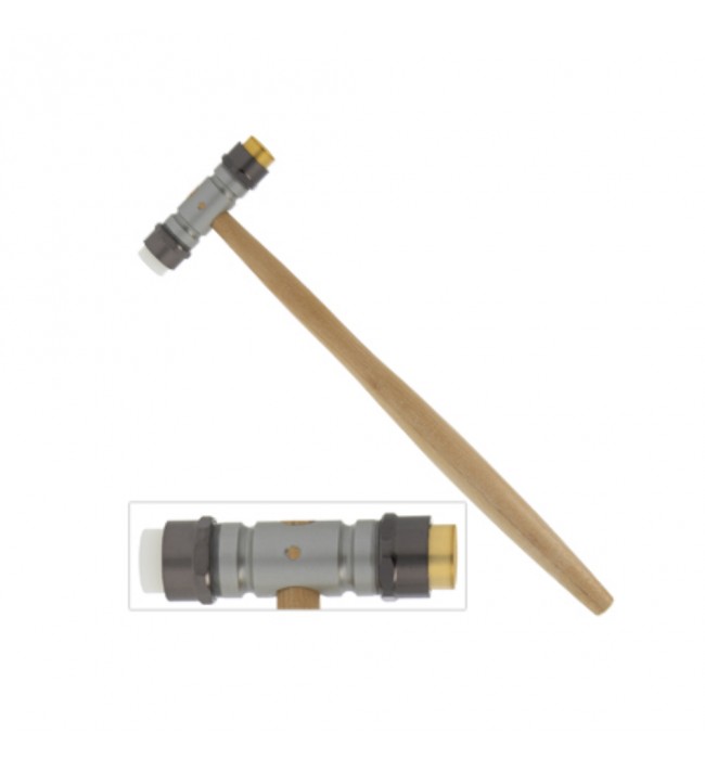 Boley small combined hammer in nylon and brass