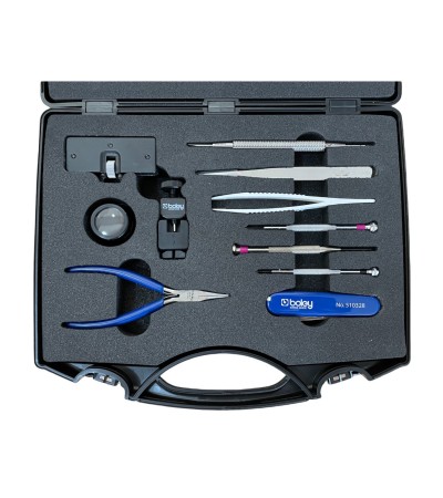 Boley watchmakers toolbox kit for replacing straps and batteries