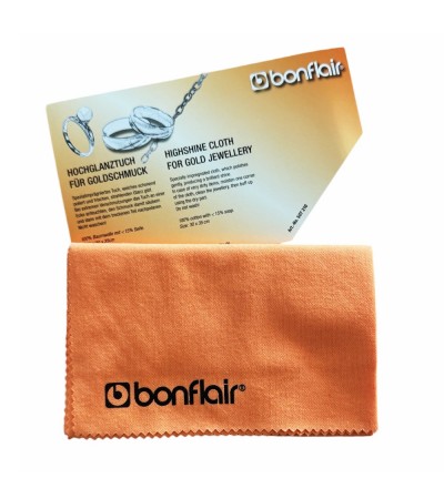 Bonflair cleaning cloth for gold jewellery 30 x 30 cm