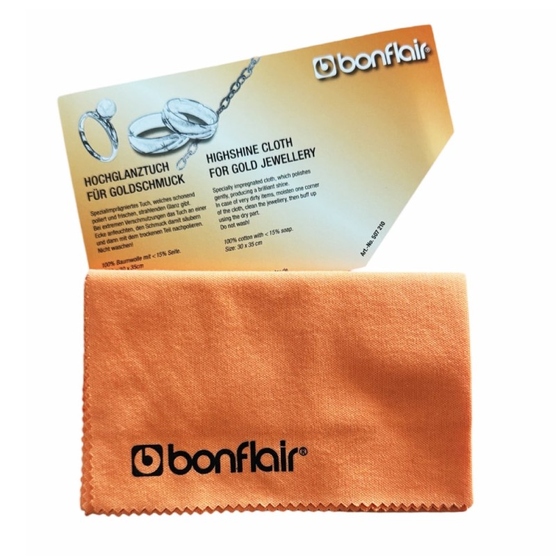 Кърпа за почистване на златни бижута Bonflair 30 x 30 см Кърпа за почистване на златни бижута Bonflair 30 x 30 см