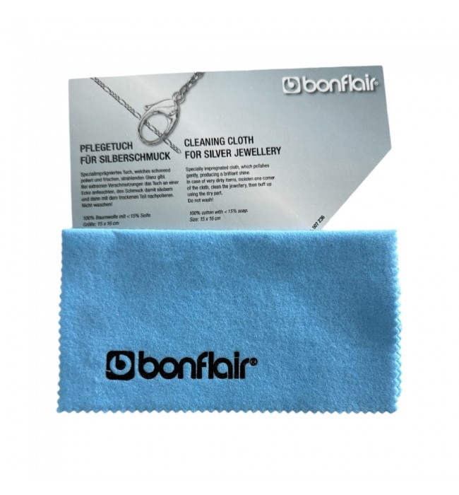 Bonflair cleaning cloth for silver jewellery 15 x 16 cm