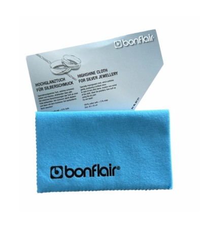 Bonflair cleaning cloth for silver jewellery 30 x 30 cm