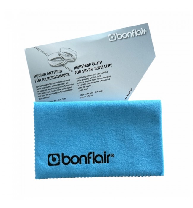 Bonflair cleaning cloth for silver jewellery 30 x 30 cm