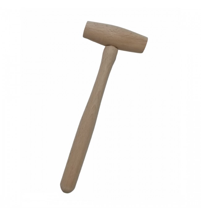 Boxwood hammer for watchmakers length 75mm
