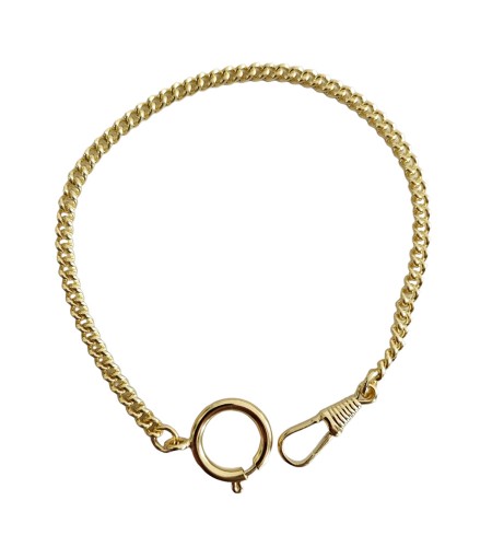 Brass gold-plated button-hole pocke ...