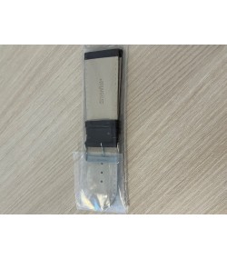 Polo Soft Calf Leather Strap 28mm – Dark Brown, Smooth, With Stitches