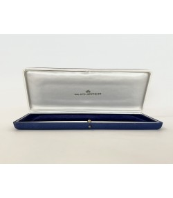 Bucherer blue men\'s watch box 1960s