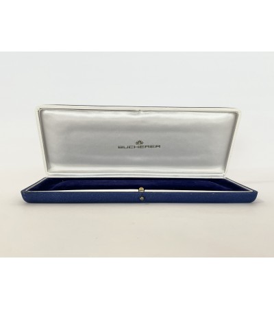 Bucherer blue men's watch box 1960s