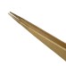 Buzzufy B10 brass long watchmaker tweezer, non-magnetic, 140 mm