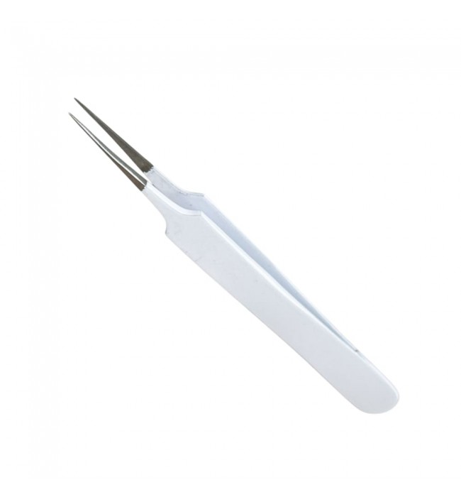 Buzzufy C16 coated short tweezer, non-magnetic 90mm