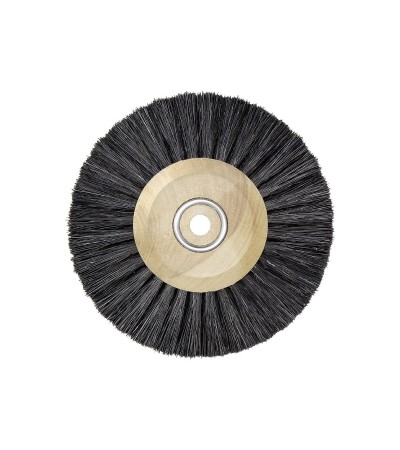 Buzzufy polishing wheel hard brush bristle 3 rows 55 mm