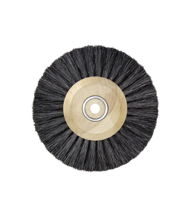Buzzufy polishing wheel hard brush bristle 3 rows 55 mm